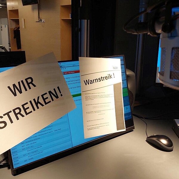 Warnstreik bei NDR am 05.09.24, Foto: Ulf Hilbert