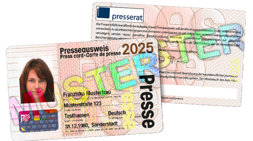 Wichtiger Nachweis für hauptberufliche Journalist:innen