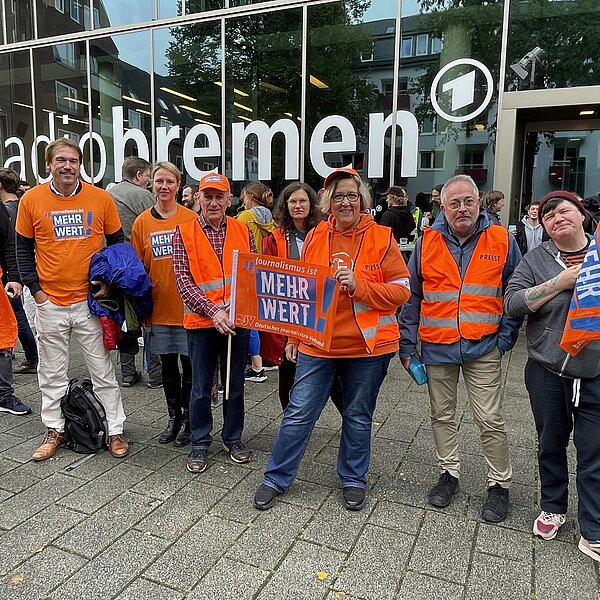 Aktive Mittagspause am 26. September 2024 beim Radio Bremen