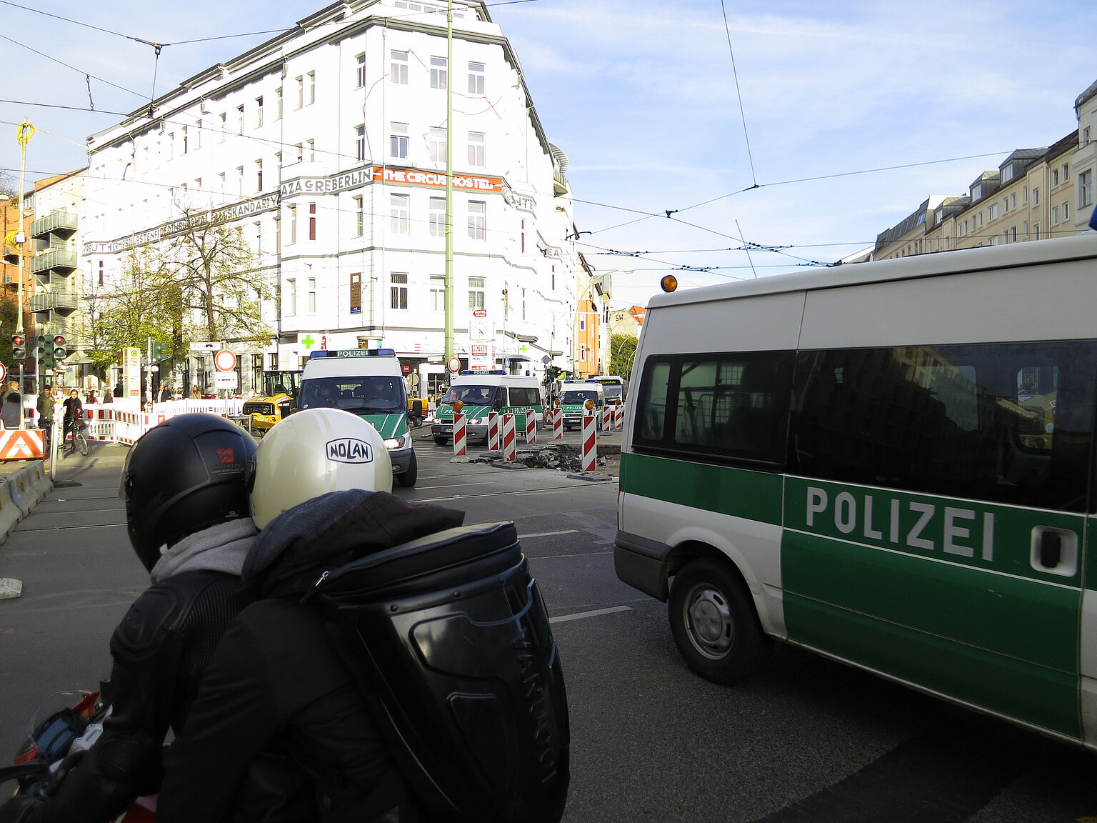  – Polizeieinsatz in Berlin Foto: Alper Cugun / CC