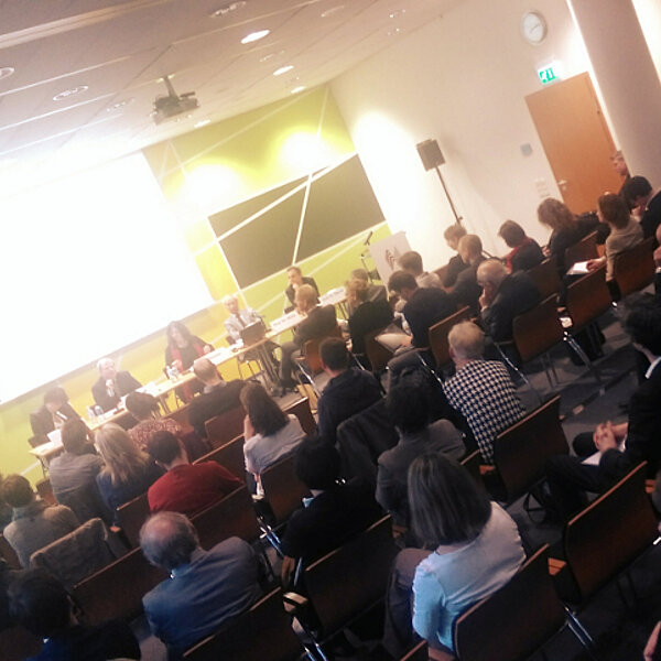 Die JVBB/DAV-Podiumsdiskussion stieß auf großes Interesse, Foto: Daniel Falk, JVBB