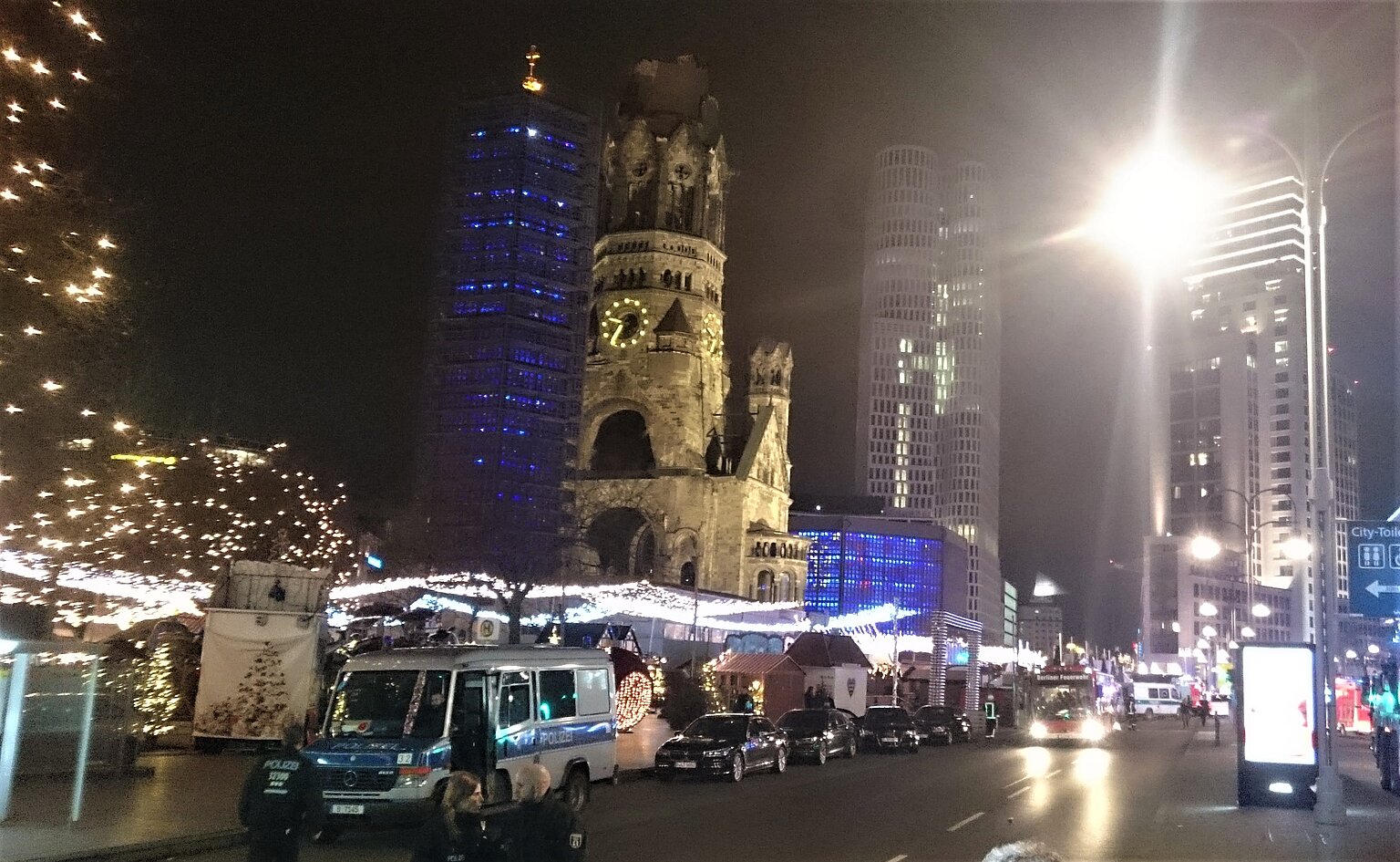  – Szene am Abend des Anschlags vom 19.12.2016. Foto: Sebastian Huld.