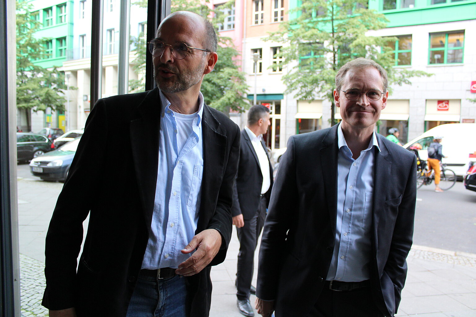  – Berlins Regierender Bürgermeister Michael Müller zu Gast beim JVBB-Hintergrund³ am 23. Juni 2017