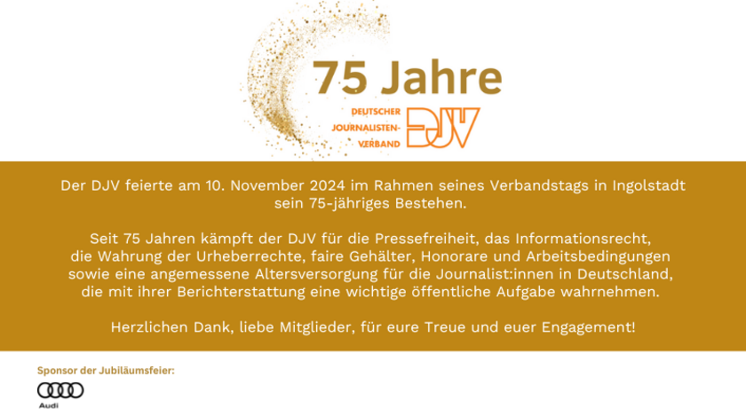 75 Jahre DJV