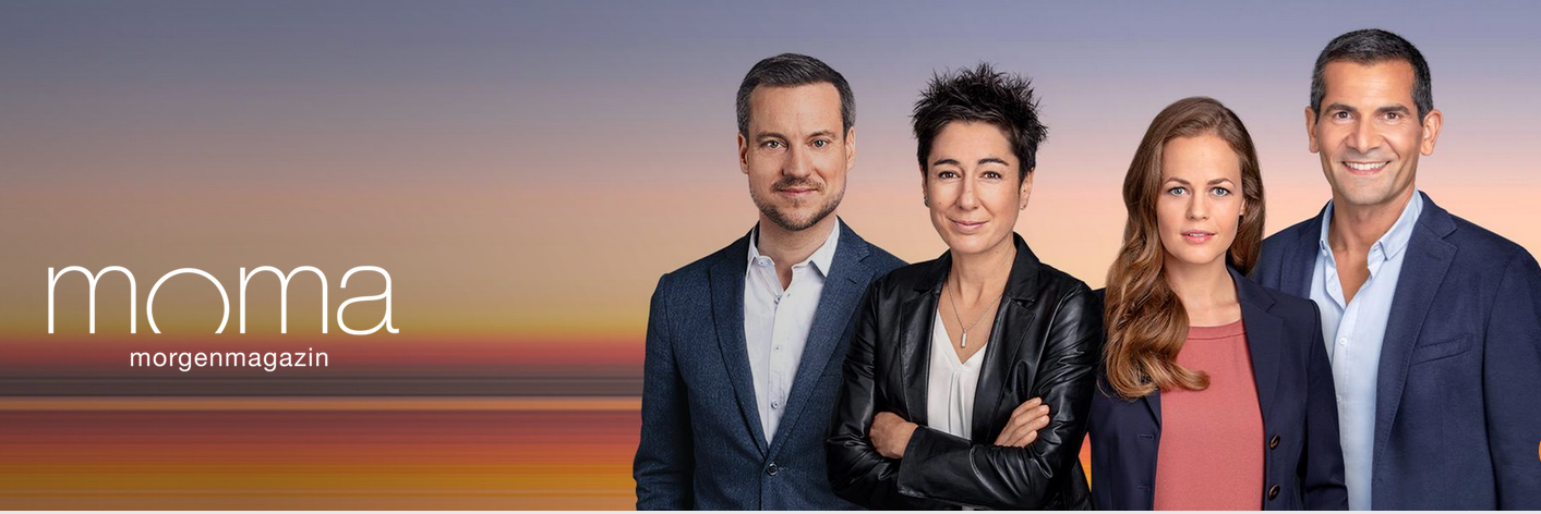 – Das MoMa-Team des ZDF: Wiedersehen macht Freude. Screenshot: ZDF