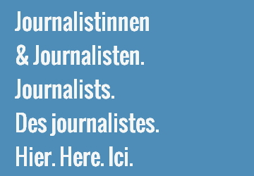 Adressen von Redakteuren und freien Journalisten. Adress database of staff journalists and freelance journalists. Des adresses des rédacteurs et des pigistes et des autopreneurs en journalisme.