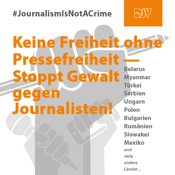 – 3. Mai: Tag der Pressefreiheit