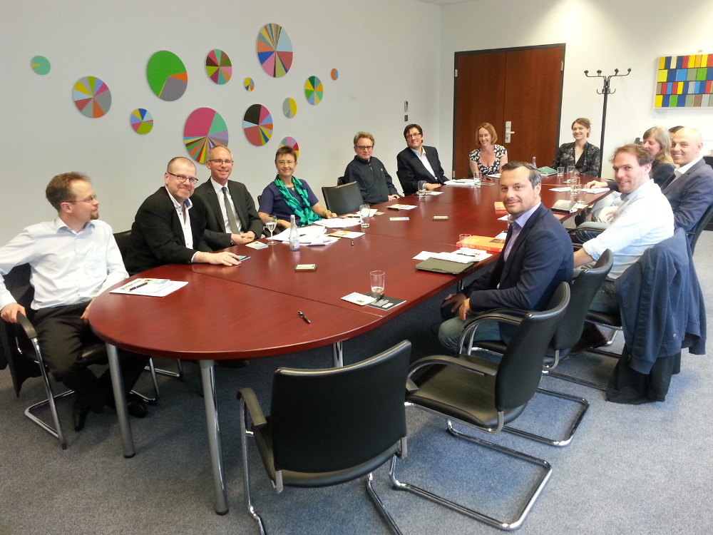  – Mitglieder des JVBB zu Besuch in der Botschaft Neuseelands. Foto: Frank M. Wagner