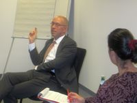 – Jörg Asmussen, Staatssekretär im Bundesministerium für Arbeit und Soziales, beim JVBB, Foto: JVBB