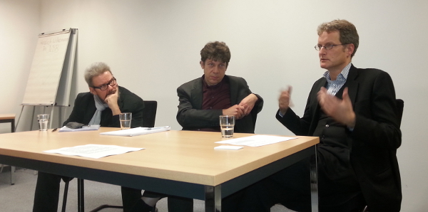  – Matthias Thiel (DLR), Lutz Meier (FF Freie), Tom Levine (Kircher Burkhardt), Foto: Frank M. Wagner