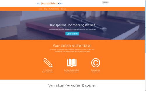  – Spezialservice zum Selbstverlag für DJV-Mitglieder: vonjournalisten.de