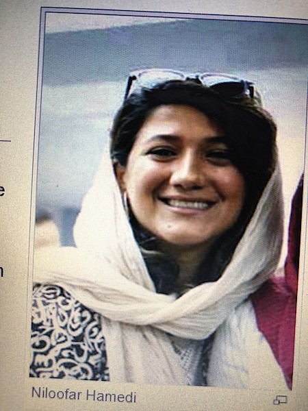 Iranische Journalistin Hamedi – Iranische Journalistin Hamedi
